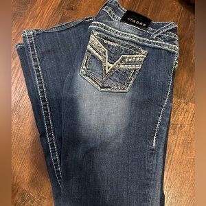 Vigoss Chelsea Bootcut with Rhinestone accents:  Size 30